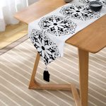 - UcgenRunner-real289-Gorsel2 - Realhomes RealHomes Özel Tasarım Dijital Baskılı Dekoratif Püsküllü Şönil Üçgen Runner Realhomes