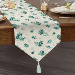 - UcgenRunner-real292-Gorsel1 - Realhomes RealHomes Özel Tasarım Dijital Baskılı Dekoratif Püsküllü Şönil Üçgen Runner Realhomes