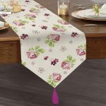 - UcgenRunner-real300-Gorsel1 - Realhomes RealHomes Özel Tasarım Dijital Baskılı Dekoratif Püsküllü Şönil Üçgen Runner Realhomes