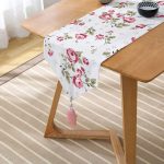 - UcgenRunner-real304-Gorsel2 - Realhomes RealHomes Özel Tasarım Dijital Baskılı Dekoratif Püsküllü Şönil Üçgen Runner Realhomes