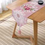 - UcgenRunner-real309-Gorsel2 - Realhomes RealHomes Özel Tasarım Dijital Baskılı Dekoratif Püsküllü Şönil Üçgen Runner Realhomes