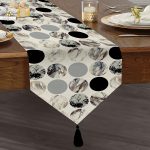 - UcgenRunner-real33-Gorsel1 - Realhomes RealHomes Geometrik Desenli Dijital Baskılı Özel Tasarım Püsküllü Şönil Üçgen Runner Realhomes