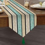 - UcgenRunner-real334-Gorsel1 - Realhomes RealHomes Özel Tasarım Dijital Baskılı Dekoratif Püsküllü Şönil Üçgen Runner Realhomes