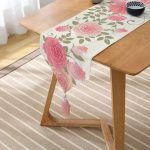 - UcgenRunner-real335-Gorsel2 - Realhomes RealHomes Özel Tasarım Dijital Baskılı Dekoratif Püsküllü Şönil Üçgen Runner Realhomes