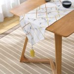 - UcgenRunner-real336-Gorsel2 - Realhomes RealHomes Özel Tasarım Dijital Baskılı Dekoratif Püsküllü Şönil Üçgen Runner Realhomes