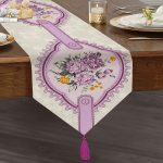 - UcgenRunner-real360-Gorsel1 - Realhomes RealHomes Özel Tasarım Dijital Baskılı Dekoratif Püsküllü Şönil Üçgen Runner Realhomes