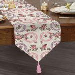 - UcgenRunner-real361-Gorsel1 - Realhomes RealHomes Özel Tasarım Dijital Baskılı Dekoratif Püsküllü Şönil Üçgen Runner Realhomes