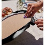 Realhomes Marilyn Monroe Resimli Dijital Baskılı Modern 2'li Yuvarlak Servis Altlığı - Supla Realhomes