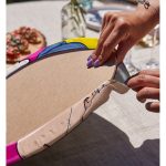 Realhomes Pop Art Dijital Baskılı Modern 2'li Yuvarlak Servis Altlığı - Supla Realhomes