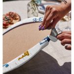 - Supla2li-2011-Gorsel4 - Realhomes Realhomes Renkli Anahtar Desenli Dijital Baskılı Modern 2'li Yuvarlak Servis Altlığı - Supla Realhomes