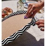 - Supla2li-2020-Gorsel4 - Realhomes Realhomes Siyah Beyaz Zigzag Desenli Dijital Baskılı Modern 2'li Yuvarlak Servis Altlığı - Supla Realhomes