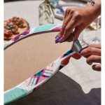 - Supla2li-2052-Gorsel4 - Realhomes Realhomes Modern Renkli Şekiller Dijital Baskılı 2'li Yuvarlak Servis Altlığı - Supla Realhomes