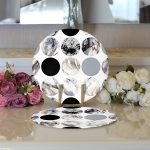 Realhomes Yuvarlak Desenli Modern Dijital Baskılı 2'li Yuvarlak Servis Altlığı - Supla Realhomes