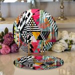 - Supla2li-2067-Gorsel1 - Realhomes Realhomes Renkli Boyama Desenli Dijital Baskılı Modern 2'li Yuvarlak Servis Altlığı - Supla Realhomes