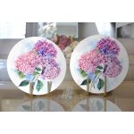 Realhomes Özel Tasarım Dijital Baskılı Modern 2'li Yuvarlak Servis Altlığı - Supla Realhomes