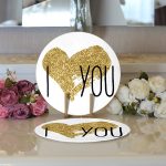 - Supla2li-2124-Gorsel3 - Realhomes Realhomes I Love You Aşk Temalı Dijital Baskılı Modern 2'li Yuvarlak Servis Altlığı - Supla Realhomes