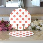 - Supla2li-2156-Gorsel3 - Realhomes Realhomes Yavru Ağzı Puantiyeli Dijital Baskılı Modern 2'li Yuvarlak Servis Altlığı - Supla Realhomes