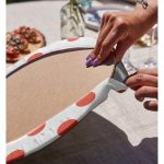 - Supla2li-2156-Gorsel4 - Realhomes Realhomes Yavru Ağzı Puantiyeli Dijital Baskılı Modern 2'li Yuvarlak Servis Altlığı - Supla Realhomes