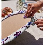 Realhomes Rengarenk Çiçek Desenli Dijital Baskılı Modern 2'li Yuvarlak Servis Altlığı - Supla Realhomes