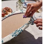 - Supla2li-2213-Gorsel4 - Realhomes Realhomes Etnik Motifli Dijital Baskılı Modern 2'li Yuvarlak Servis Altlığı - Supla Realhomes