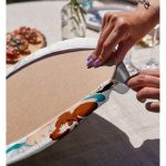 Realhomes Living The Dream Yazılı Modern 2'li Yuvarlak Servis Altlığı - Supla Realhomes