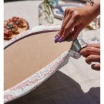 - Supla2li-2389-Gorsel4 - Realhomes Realhomes Hint Motifli Gül Desenli Dijital Baskılı Modern 2'li Yuvarlak Servis Altlığı - Supla Realhomes