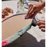 Realhomes Lekeli Kelebekler Çizimli Modern 2'li Yuvarlak Servis Altlığı - Supla Realhomes