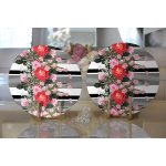 - Supla2li-2499-Gorsel2 - Realhomes Realhomes Notalar Temalı Dijital Baskılı Modern 2'li Yuvarlak Servis Altlığı - Supla Realhomes