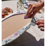 - Supla2li-2521-Gorsel4 - Realhomes Realhomes Çiçek Motifli Dijital Baskılı Modern 2'li Yuvarlak Servis Altlığı - Supla Realhomes