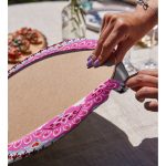 - Supla2li-2541-Gorsel4 - Realhomes Realhomes Çiçek Halkası Motifli Modern Dijital Baskılı 2'li Yuvarlak Servis Altlığı - Supla Realhomes