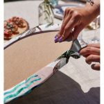 - Supla2li-2542-Gorsel4 - Realhomes Realhomes Palmiye Desenli Gezegen Dijital Baskılı Modern 2'li Yuvarlak Servis Altlığı - Supla Realhomes