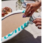 - Supla2li-2556-Gorsel4 - Realhomes Realhomes Turkuaz Home Sweet Home Dijital Baskılı Modern 2'li Yuvarlak Servis Altlığı - Supla Realhomes