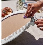 Realhomes Açık Gri Home Sweet Home Modern 2'li Yuvarlak Servis Altlığı - Supla Realhomes