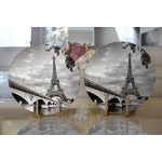 Realhomes Dijital Baskılı Özel Tasarım 2'li Yuvarlak Servis Altlığı - Supla Realhomes