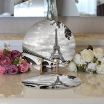 Realhomes Dijital Baskılı Özel Tasarım 2'li Yuvarlak Servis Altlığı - Supla Realhomes