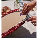 - Supla2li-3022-Gorsel4 - Realhomes Realhomes Yılbaşı Geyikleri Motifli Dijital Baskılı Modern 2'li Yuvarlak Servis Altlığı - Supla Realhomes