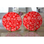 Realhomes Özel Tasarımlı Dijital Baskılı Modern 2'li Yuvarlak Servis Altlığı - Supla Realhomes