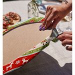 - Supla2li-3050-Gorsel4 - Realhomes Realhomes Renkli Yılbaşı Motifleri Modern 2'li Yuvarlak Servis Altlığı - Supla Realhomes