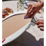 Realhomes Özel Tasarımlı Dijital Baskılı Modern 2'li Yuvarlak Servis Altlığı - Supla Realhomes