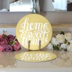 - Supla2li-313-Gorsel3 - Realhomes Realhomes Home Sweet Home Dijital Baskılı Modern 2'li Yuvarlak Servis Altlığı - Supla Realhomes