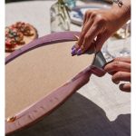 - Supla2li-3139-Gorsel4 - Realhomes Realhomes Modern Pembe Zeminli 3D Yıldız Desenli 2'li Yuvarlak Servis Altlığı - Supla Realhomes