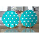 - Supla2li-316-Gorsel2 - Realhomes  Realhomes Modern Yıldız Desenli Dijital Baskılı 2'li Yuvarlak Servis Altlığı - Supla Realhomes