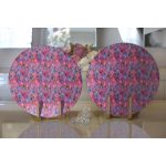 - Supla2li-3176-Gorsel2 - Realhomes Realhomes Geometrik Pudra Renkler Modern Tasarımlı 2'li Yuvarlak Servis Altlığı - Supla Realhomes