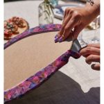 - Supla2li-3176-Gorsel4 - Realhomes Realhomes Geometrik Pudra Renkler Modern Tasarımlı 2'li Yuvarlak Servis Altlığı - Supla Realhomes