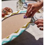 - Supla2li-3235-Gorsel4 - Realhomes Realhomes Mavi Gri Gold Zigzag Desenli Özel Tasarımlı Modern 2'li Yuvarlak Servis Altlığı - Supla Realhomes