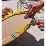 Realhomes Pop Art Wow Desenli Özel Tasarım Modern 2'li Yuvarlak Servis Altlığı - Supla Realhomes