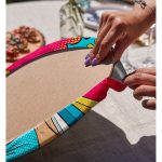 - Supla2li-3278-Gorsel4 - Realhomes Realhomes Pempe Pop Art Wow Tasarımlı Modern 2'li Yuvarlak Servis Altlığı - Supla Realhomes