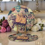 - Supla2li-3322-Gorsel1 - Realhomes Realhomes Etnik Afrika Temalı Özel Tasarımlı Modern 2'li Yuvarlak Servis Altlığı - Supla Realhomes