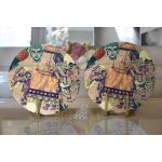 - Supla2li-3322-Gorsel2 - Realhomes Realhomes Etnik Afrika Temalı Özel Tasarımlı Modern 2'li Yuvarlak Servis Altlığı - Supla Realhomes