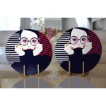 - Supla2li-3364-Gorsel2 - Realhomes Realhomes Icon Women Özel Tasarımlı Dijital Baskılı Modern 2'li Yuvarlak Servis Altlığı - Supla Realhomes